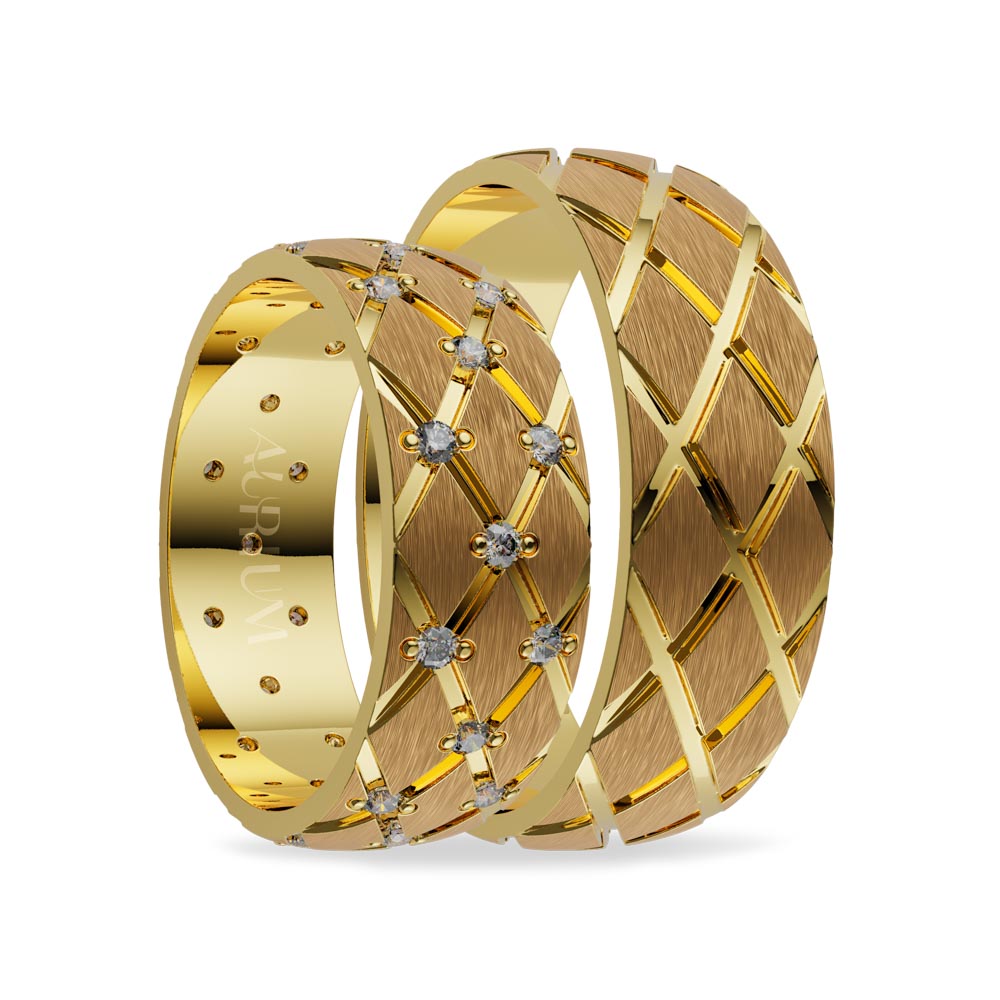 svadobne obrucky luxusne zlte zlato aurium AU76K04 Y