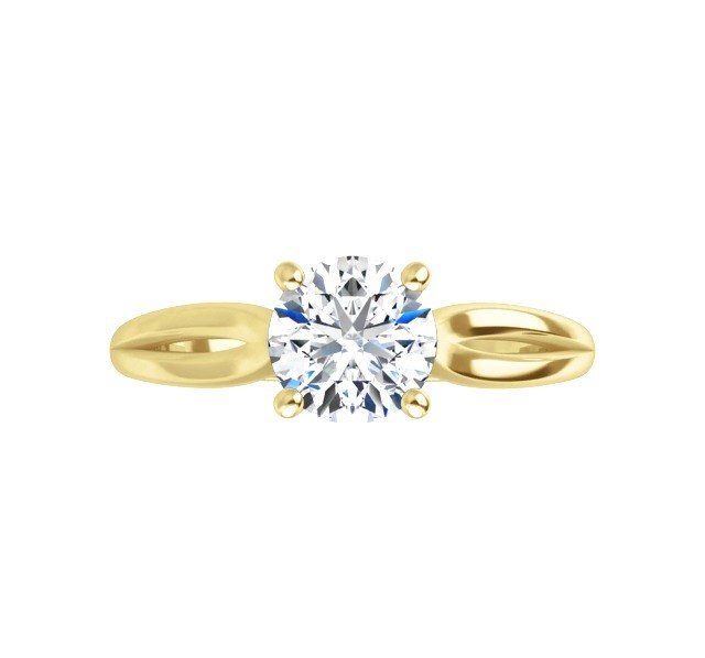 zasnubny prsten diamantovy zlte zlato aurium AU85122187-Y
