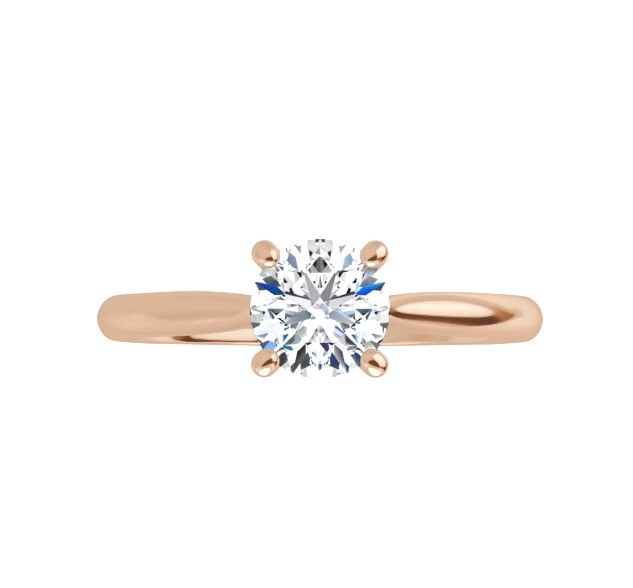 zasnubny prsten z ruzoveho zlata aurium AU85124171-R