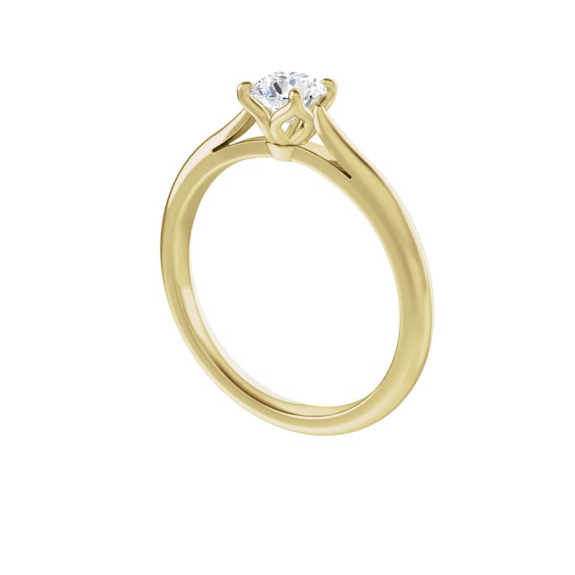 zasnubny prsten zlte zlato anette aurium sk