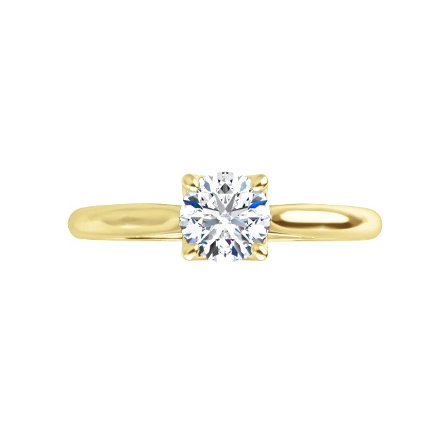 zlaty zasnubny prsten zlte zlato aurium AU85123226-Y
