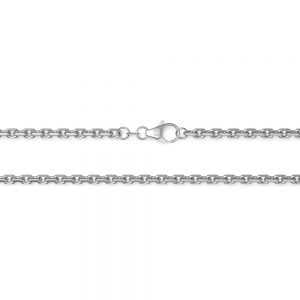 zlata retiazka anker bruseny 3mm biele zlato AU113.76008 aurium